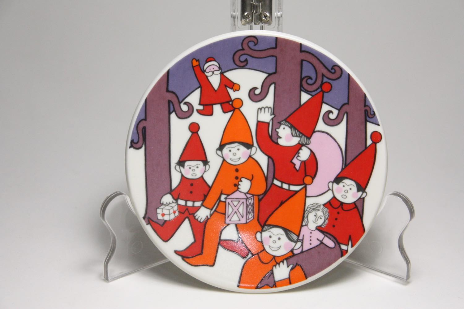 ARABIA/アラビア/クリスマスプレート/Julkort/クリスマスカード