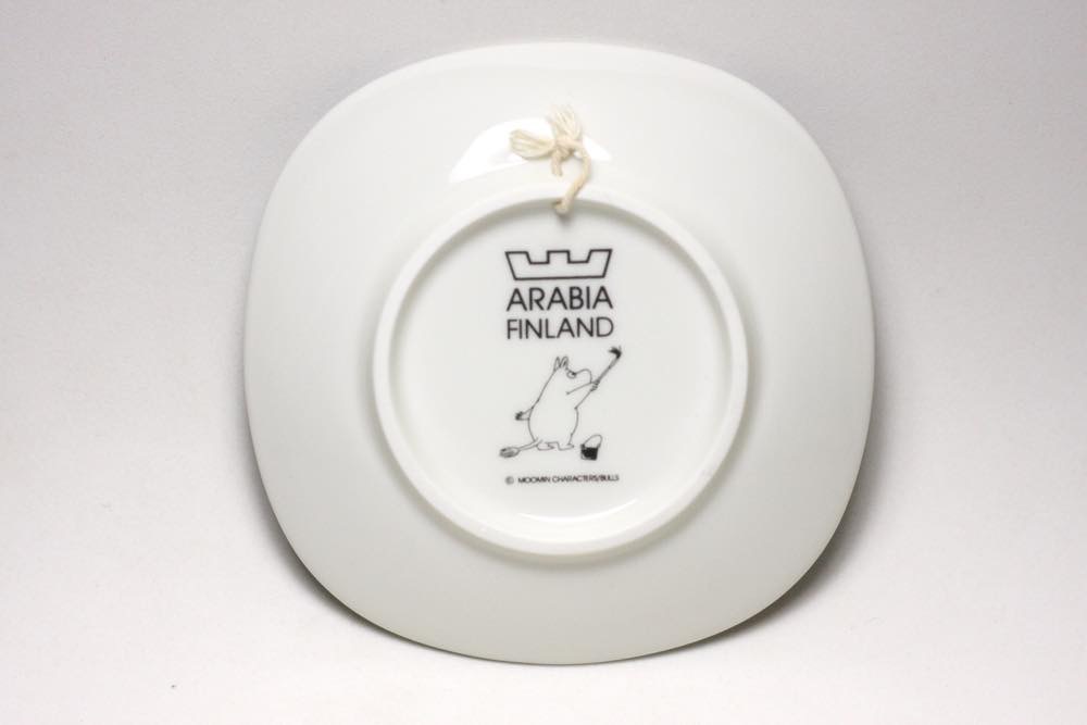 ARABIA／アラビア／ムーミン廃盤／レアウォールプレート／ムーミン