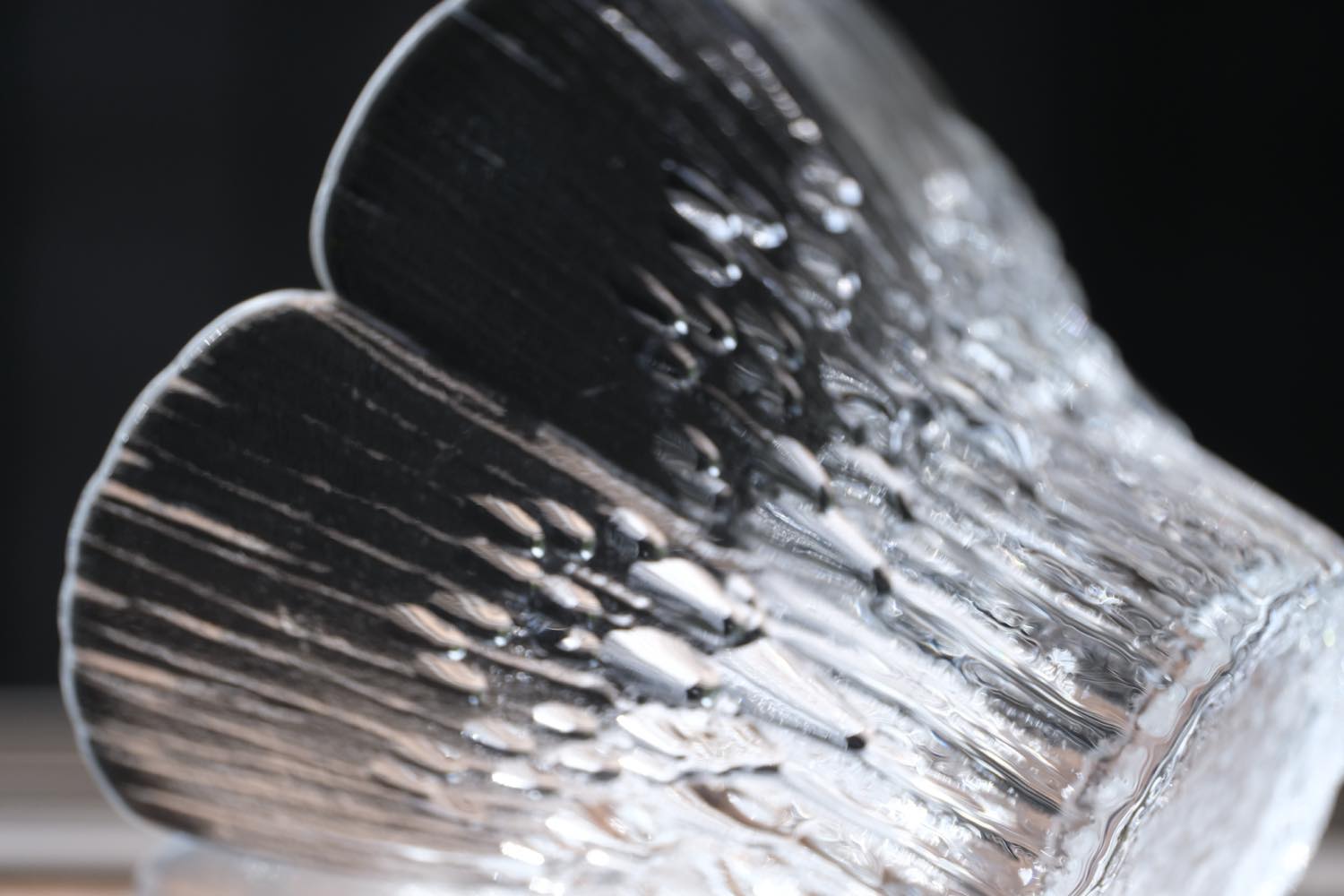 ビンテージ北欧ガラス/フィンランド/Lasisepat/クロッカス/花瓶