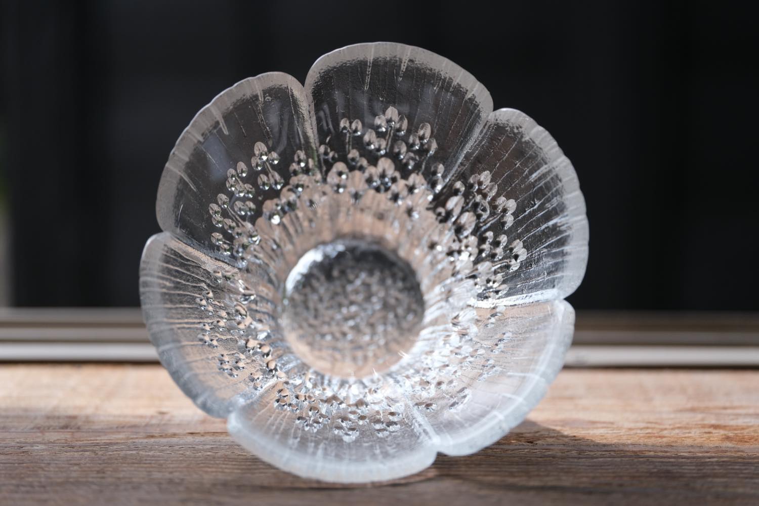 ビンテージ北欧ガラス/フィンランド/Lasisepat/クロッカス/花瓶