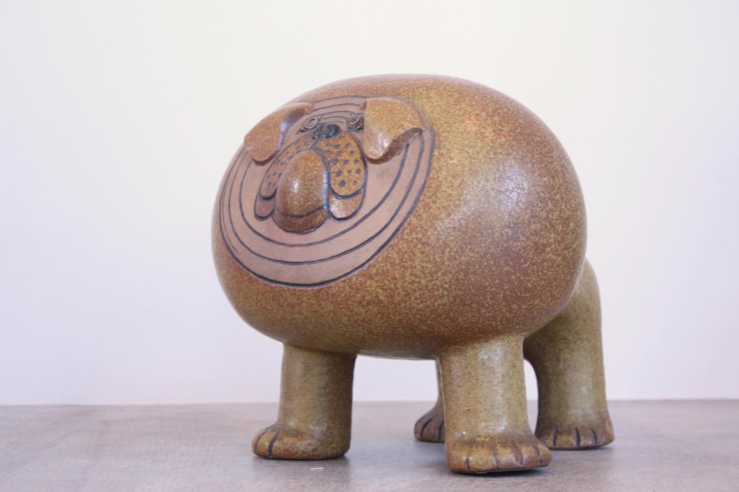 Lisa Larson /リサ・ラーソン/Kennel/ケンネル/Bulldog/ブルドッグ