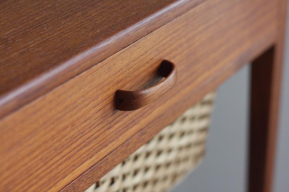 ビンテージ北欧家具/デンマーク/ソーイングキャビネット/チーク/Danish