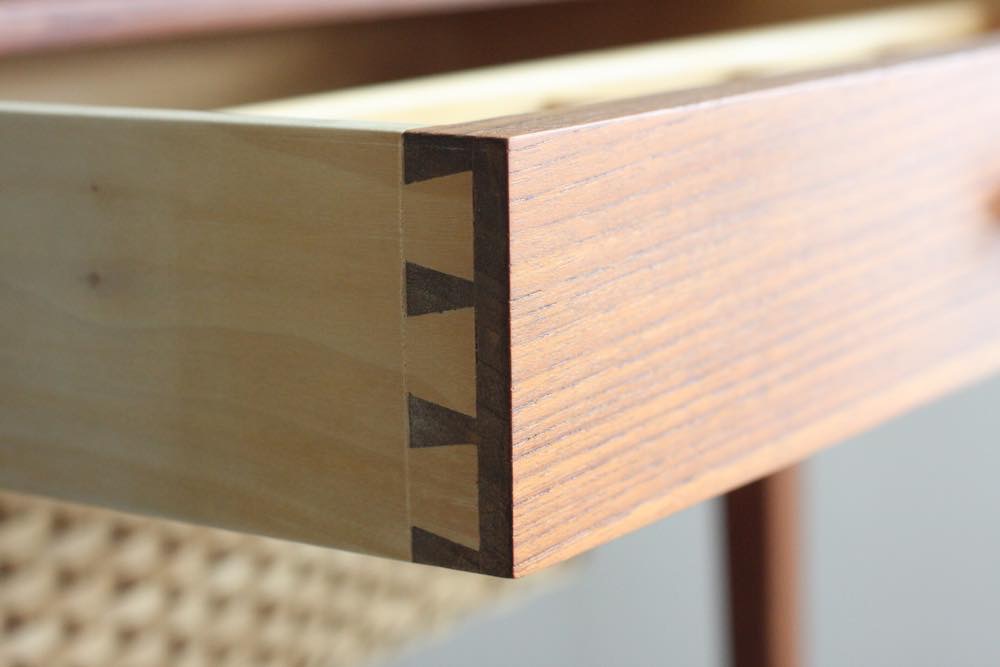 ビンテージ北欧家具/デンマーク/ソーイングキャビネット/チーク/Danish