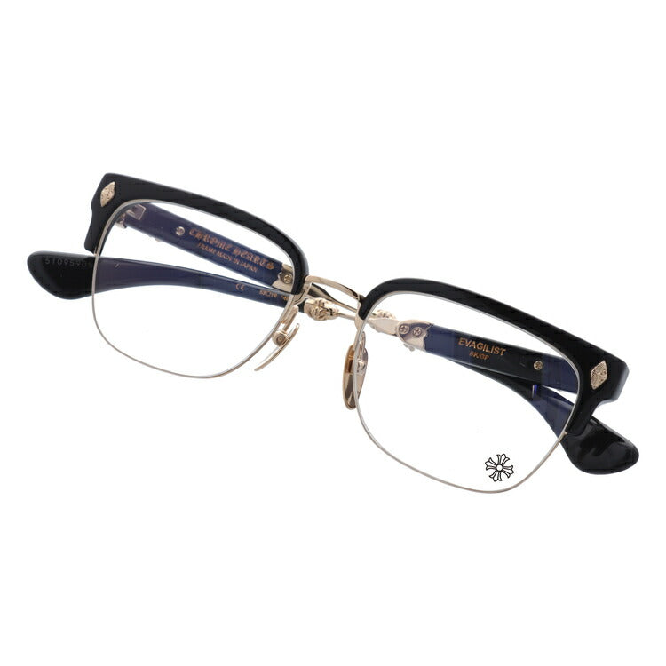 クロムハーツ メガネフレーム 伊達メガネ CHROME HEARTS EVAGILIST-BK