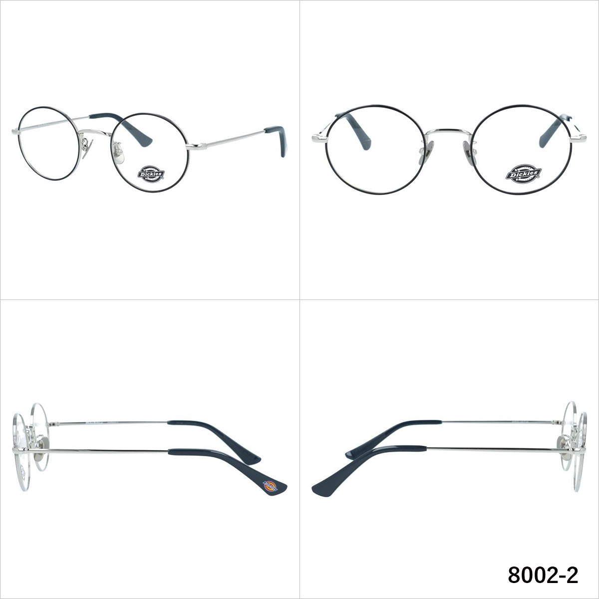 ディッキーズ メガネフレーム 伊達メガネ 調整可能ノーズパッド