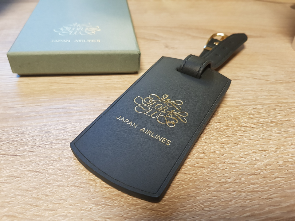 JALグローバルクラブ(JGC)のバッゲージタッグが届いたよ！頑丈で高級感！