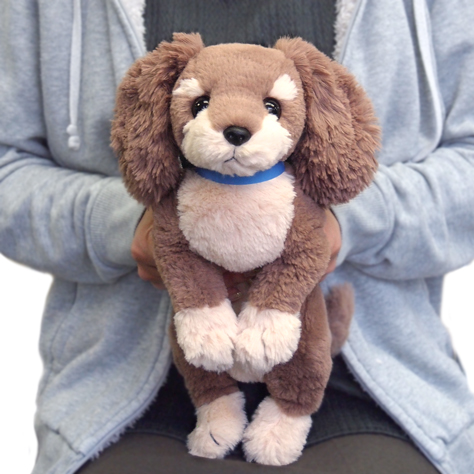 ひざわんこ ぬいぐるみ(S) ミニチュアダックスBR - サンレモン