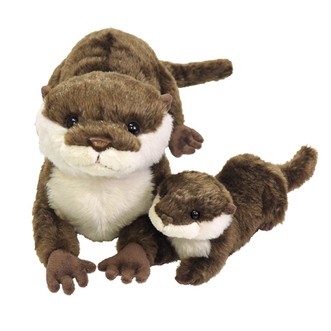 fluffies ぬいぐるみ(S)カワウソBR/BE - サンレモン