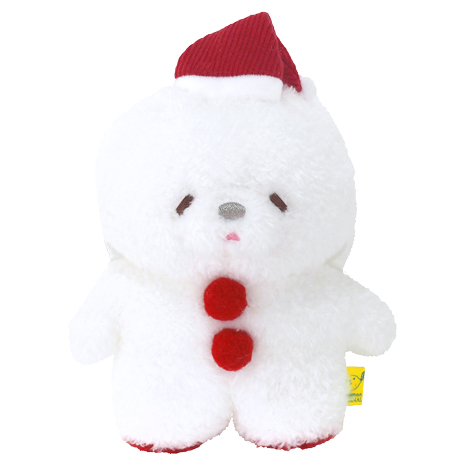 ふわふわ たっとん ぬいぐるみ (S) サンタ うさぎ WH - サンレモン