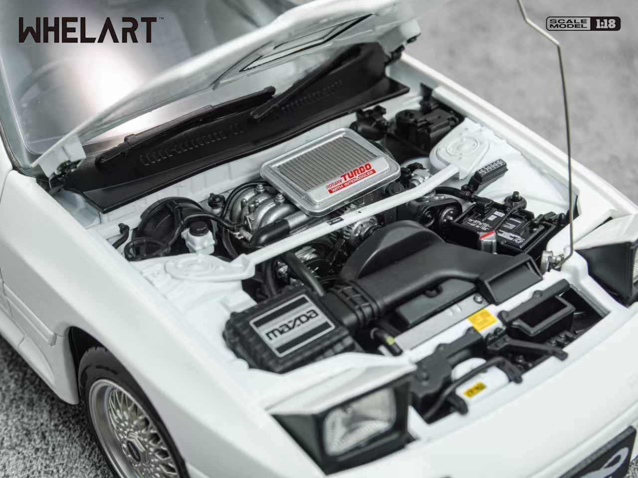 Mazda Savanna RX-7 Infini (FC3S) – White – sunstarmodelcars