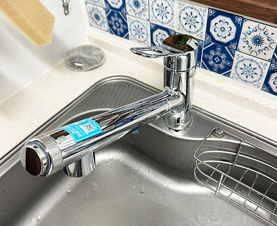 工事費込み】LIXIL(INAX) キッチン用水栓(ワンホール) オールインワン