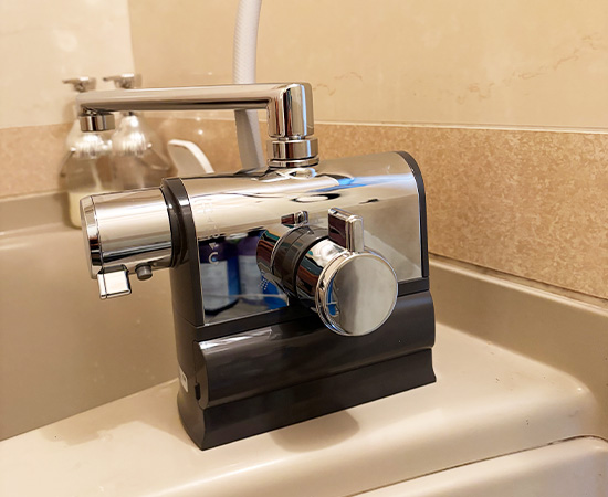 工事費込み】KVK 台付浴室シャワー水栓【サーモスタット式】 水道蛇口