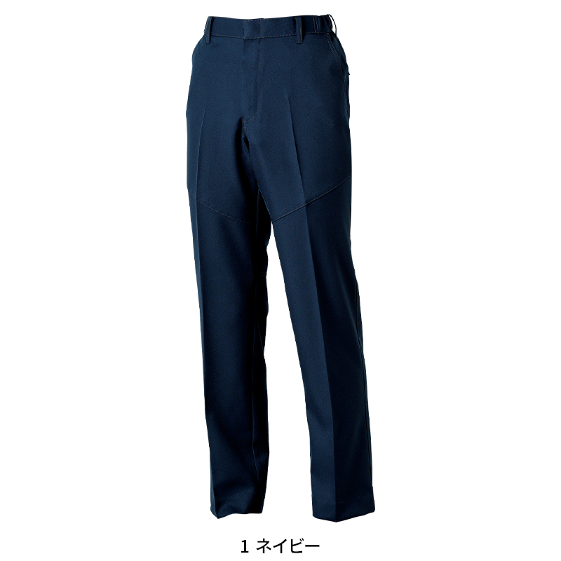 作業ズボン スラックス(ノータック・脇ゴム) 桑和SOWA 9669-99【サン