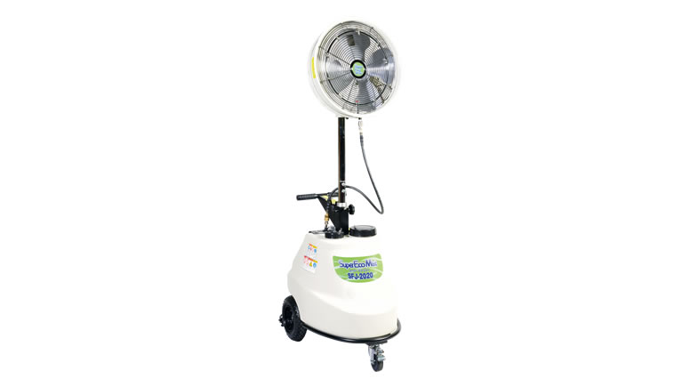 SFJ-2020 | 移動式タイプ | ドライ型ミスト発生装置 | 製品情報 | 高圧