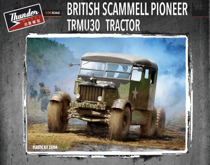 British Scammell Pioneer TRMU30 Tractor Thunder Models 35204