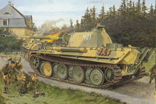 Sd.Kfz.171 Panther G Late Production Dragon 6268