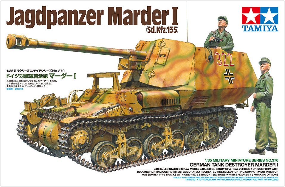 Jagdpanzer Marder I Sd. Kfz. 135 Tamiya 35370