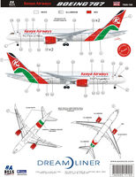 Boeing 787-9 Dreamliner - Japan Airlines Draw Decal -20-787-02B