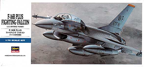 F-16B plus Fighting Falcon Hasegawa D14
