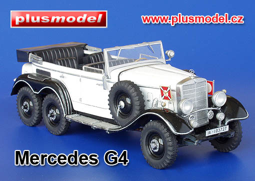 SdKfz 21 Mercedes G4 - Complete Resin Kit Plus Model 164