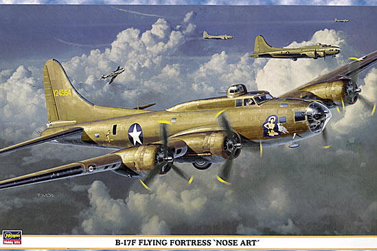 B-17F Nose Art Hasegawa 00077