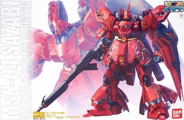 MSN-04 SAZABI CHAR AZNABLES MOBILE SUIT FOR NEW TYPE Bandai 11978