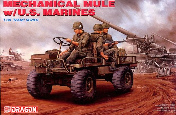 Mechanical Mule w/U.S. Marines Dragon 3317