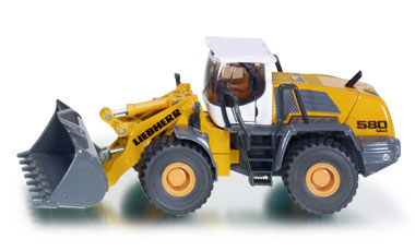 Four Wheel Loader Liebherr R580 2plus2 - Die-cast model - Siku 3533