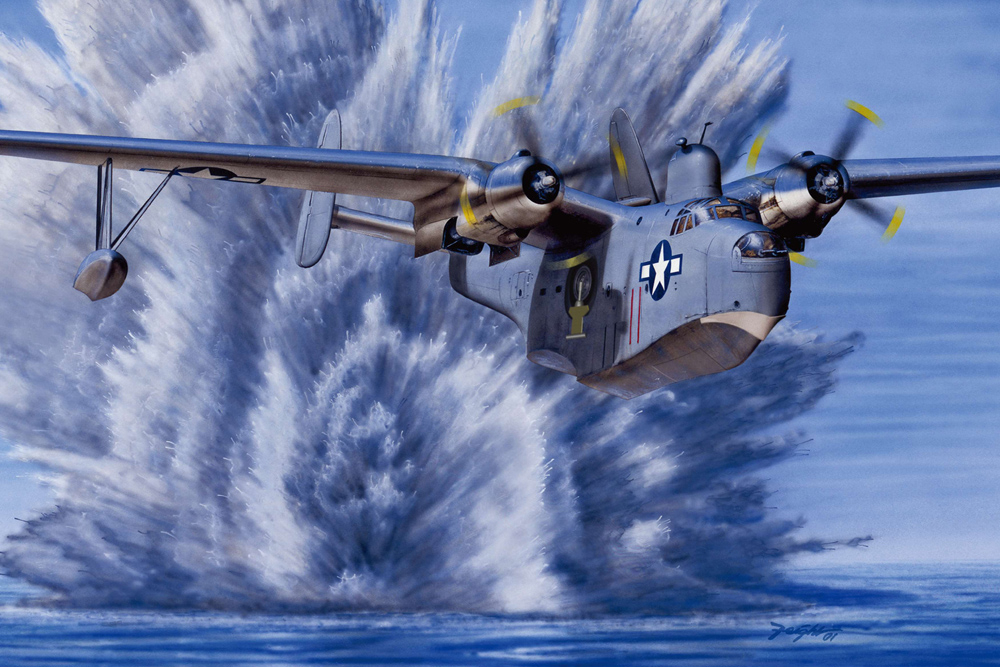 US Navy PBM-5A Mariner Flying Boat Academy 12586