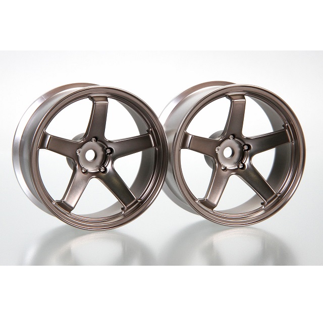 シバホイールF23 チタンシルバー オフセット+7 2pcs [DR-SW07FTS