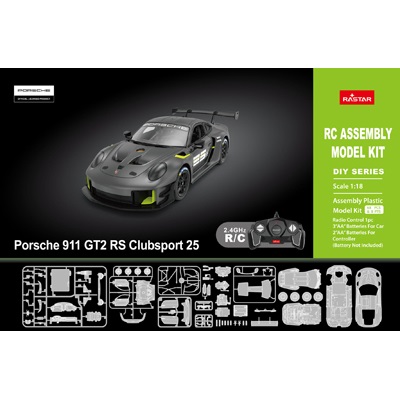 プラモデルキットR/C 1/18 ポルシェ911 GT2 RS CS25 [DK-99600