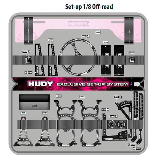 HUDYセットアップ 1/8 用MRX等に HUDYセットアップ 1/8 用MRX等に
