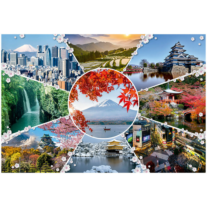Puzzle 6000 peças Paisagens do Japão / Puzzle 6000 pieces Japanese