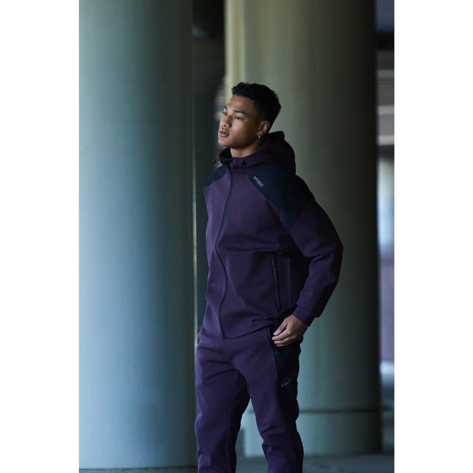 デュアリグ（DUARIG）（メンズ）ポリダンボール フルジップ パーカー