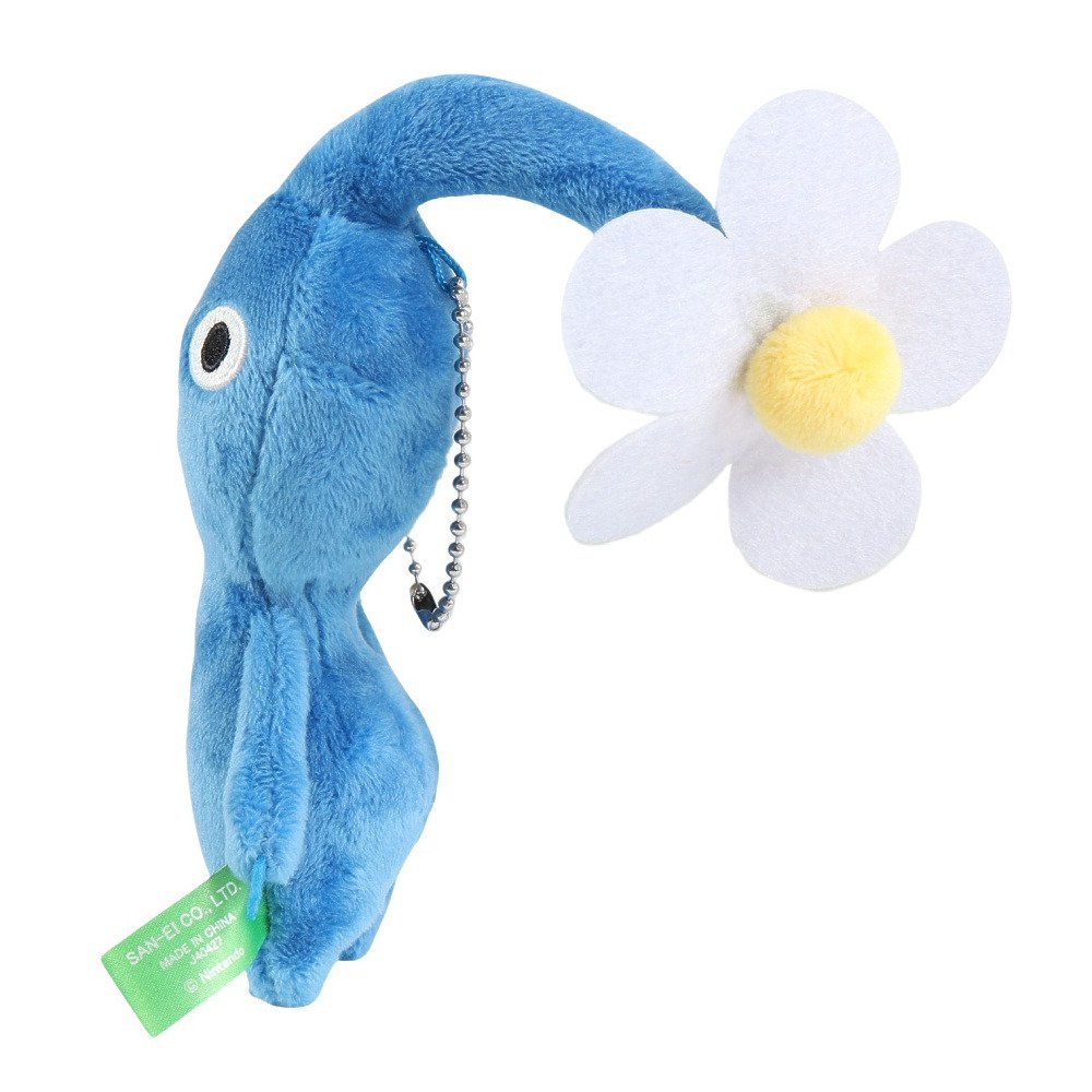 ピクミン（Pikmin）（キッズ）ぬいぐるみマスコット 青ピクミン花 NT