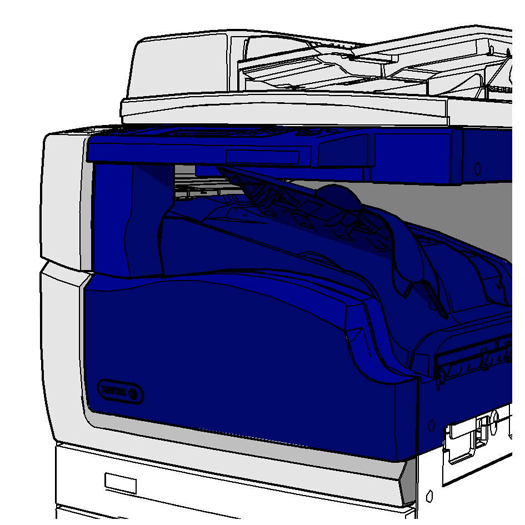 Clear Jams in the Horizontal Transport to the Finisher