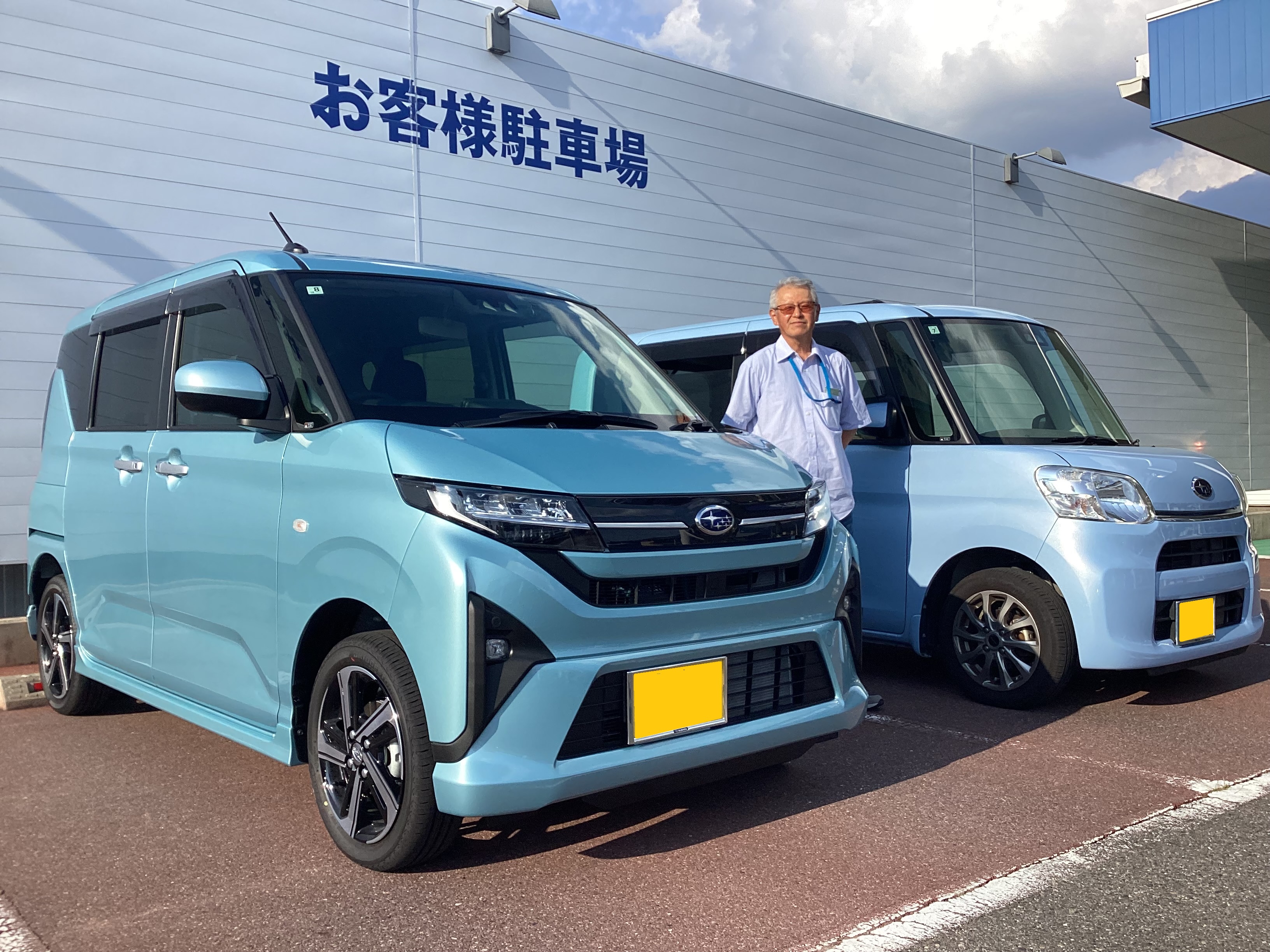 F様 ステラ ZS スカイブルー・メタリック | 私とスバル | スバル信州