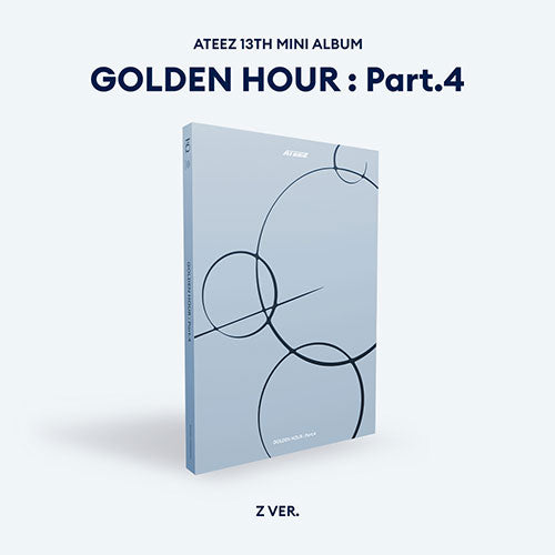 ATEEZ 13TH MINI ALBUM - GOLDEN HOUR : PART.4 (KOREA VER.) +