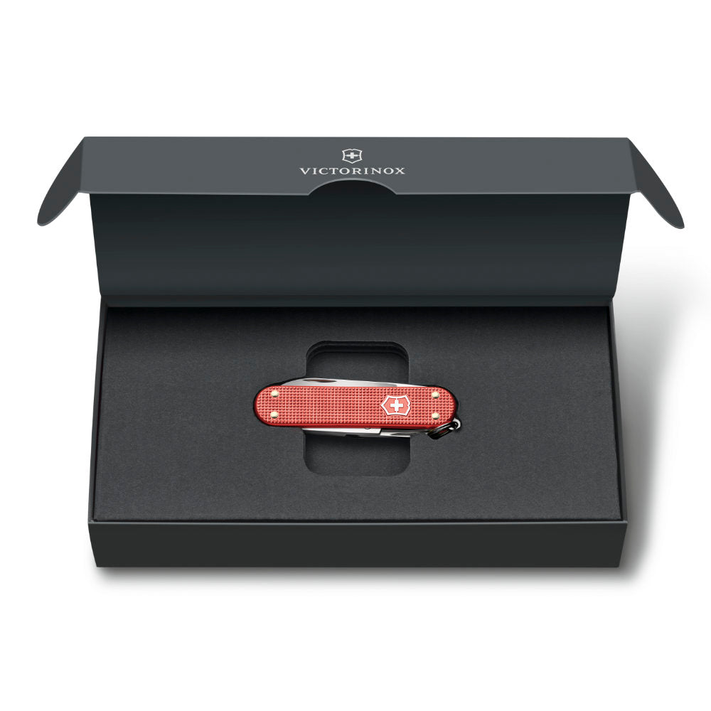 Victorinox Stone Red Classic SD Alox 2025 LE Swiss Army Knife