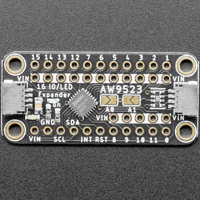 STEMMA QT/Qwiic互換 AW9523搭載 GPIO拡張ボード/LEDドライバ ブレイク