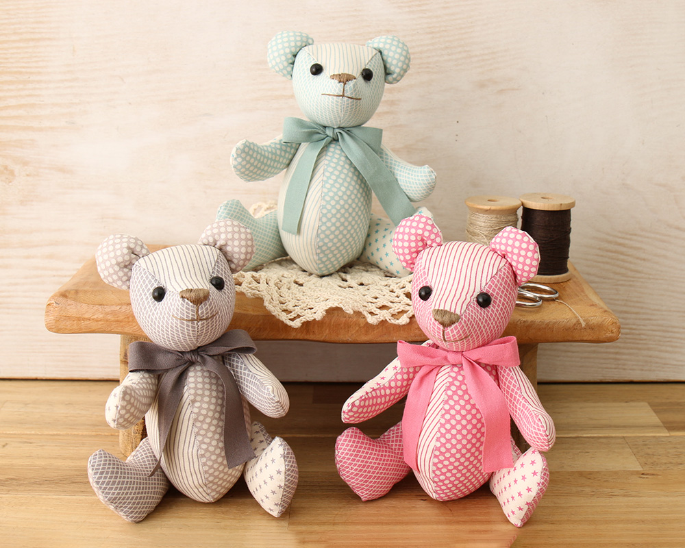 ☆Tildaで作る「テディベア」キット [M便 1/1] の通販 | SWANY Online