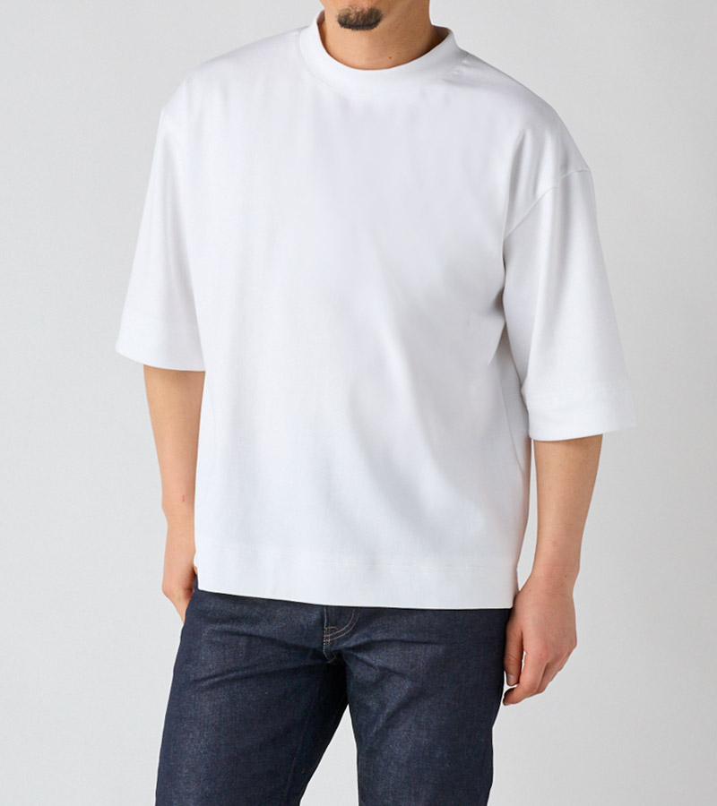 実物大型紙【No.2201】＜メンズ＞ラウンドスリットのオーバーサイズT