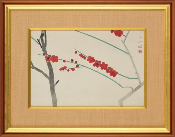 福田 平八郎「紅梅」の販売 | 美術品販売｜東京銀座ぎゃらりい秋華洞
