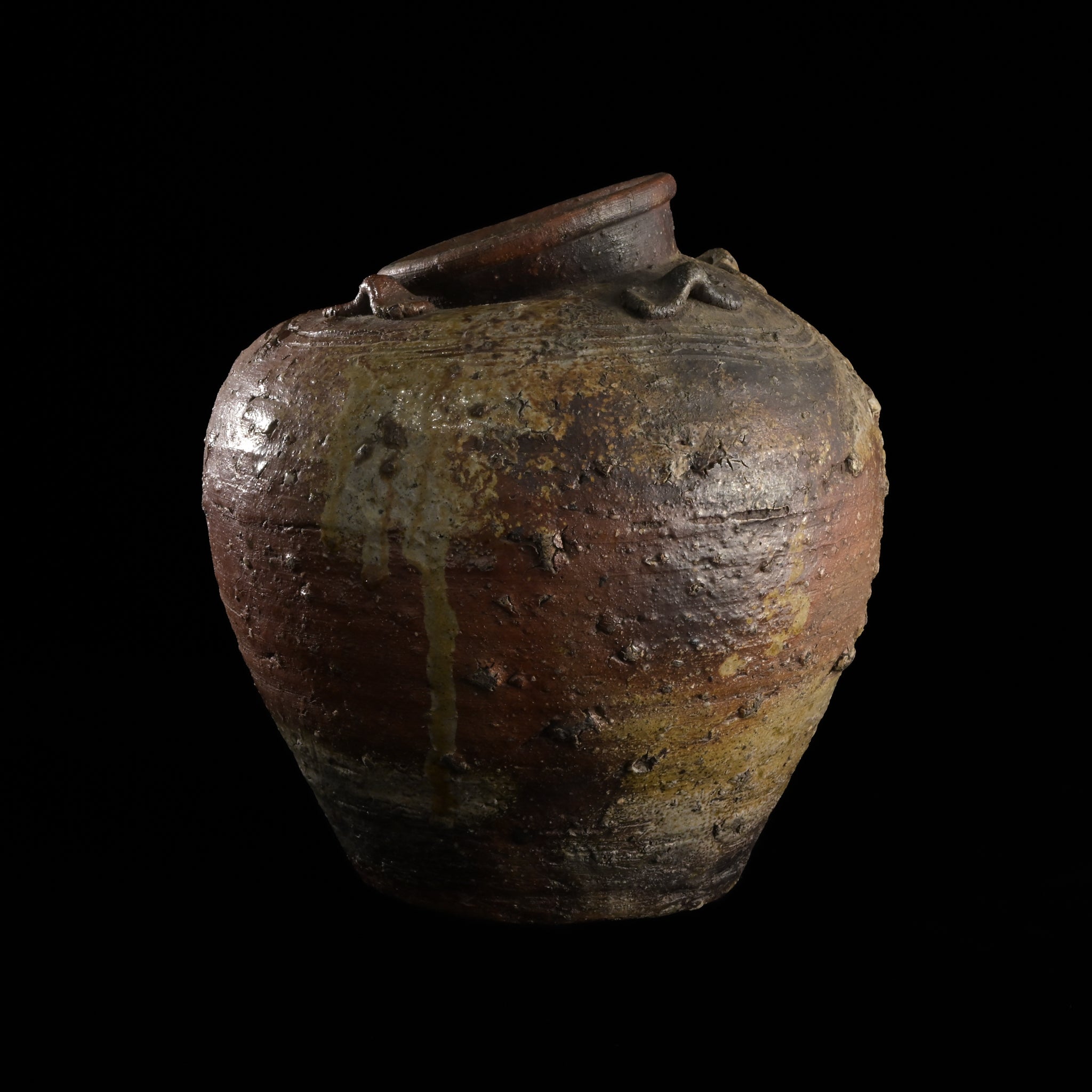 四耳呂宋壷 – 周信堂 Syuusindou