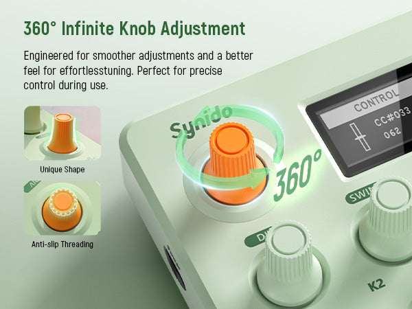 Synido TempoPAD C16 MIDI Controller Beat MakerMIDI Pad DJ