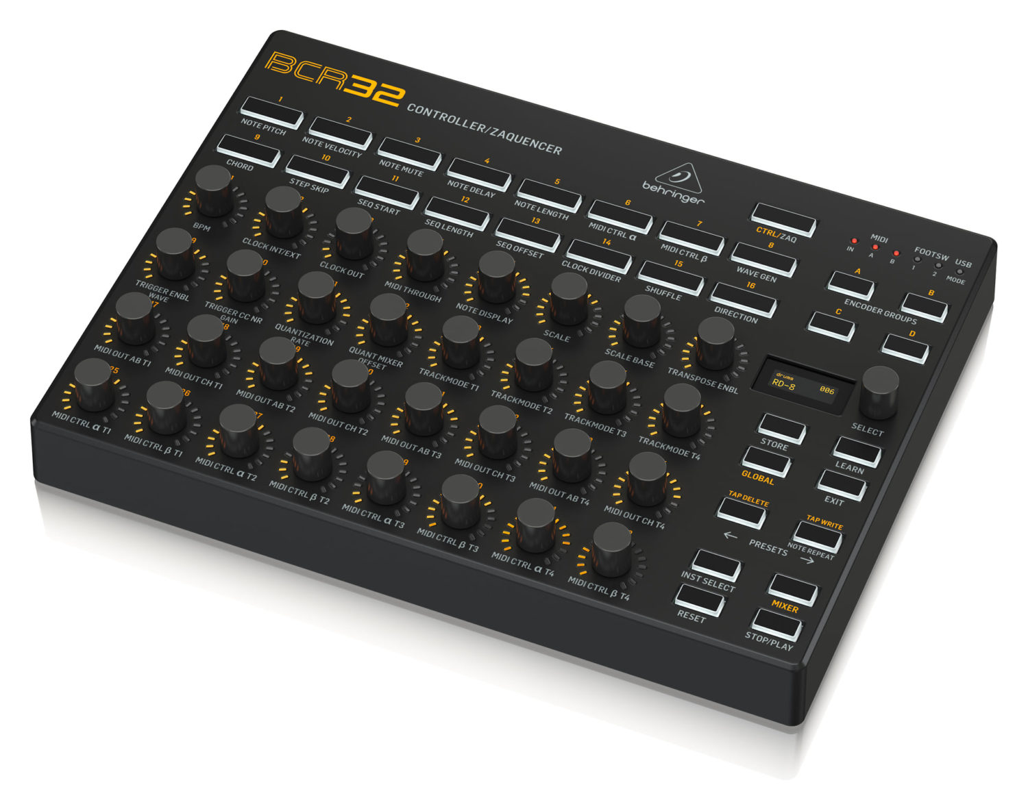 Behringer Bringing Back BCR2000 MIDI Controller As The BCR32, With
