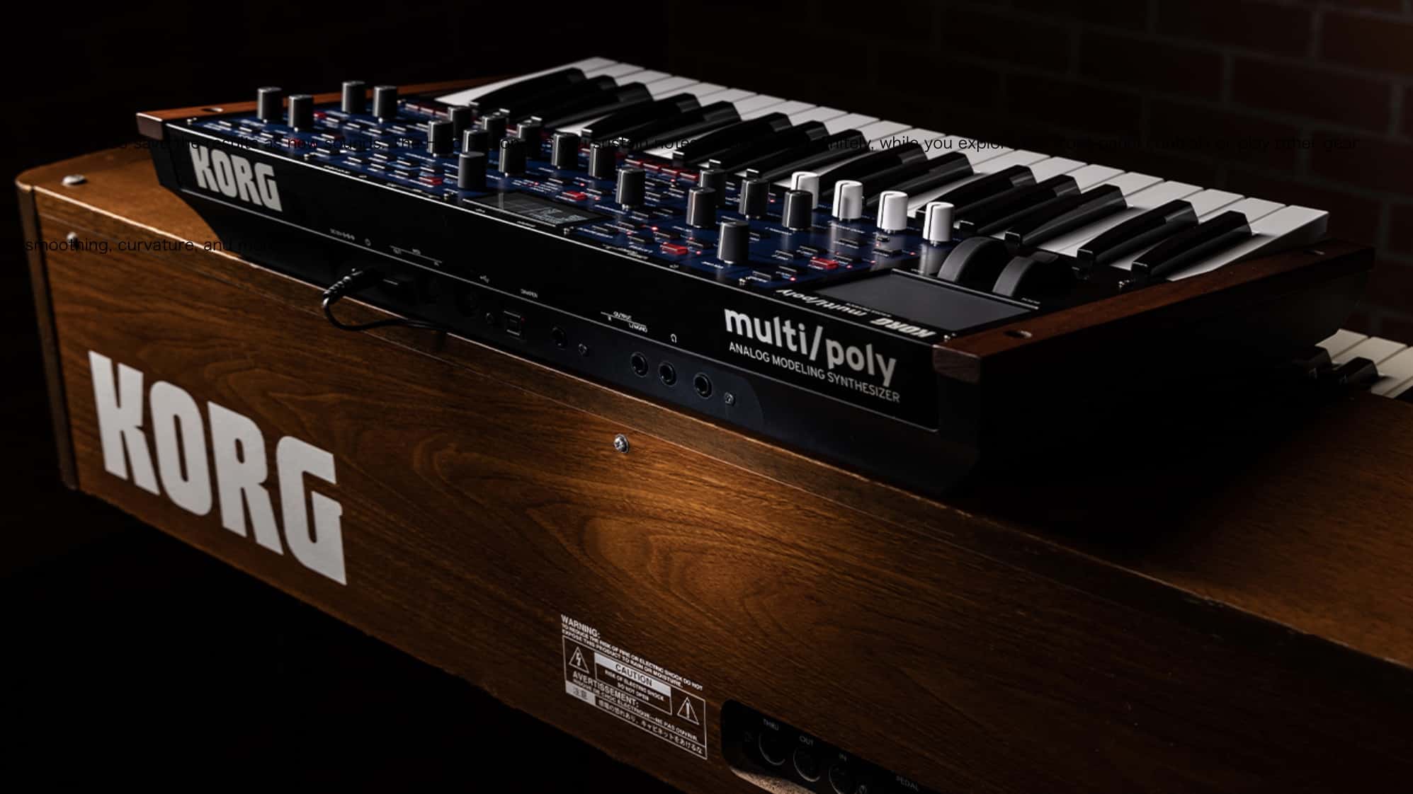 New Korg multi/poly Sound Library Inspired By Klaus Schulze