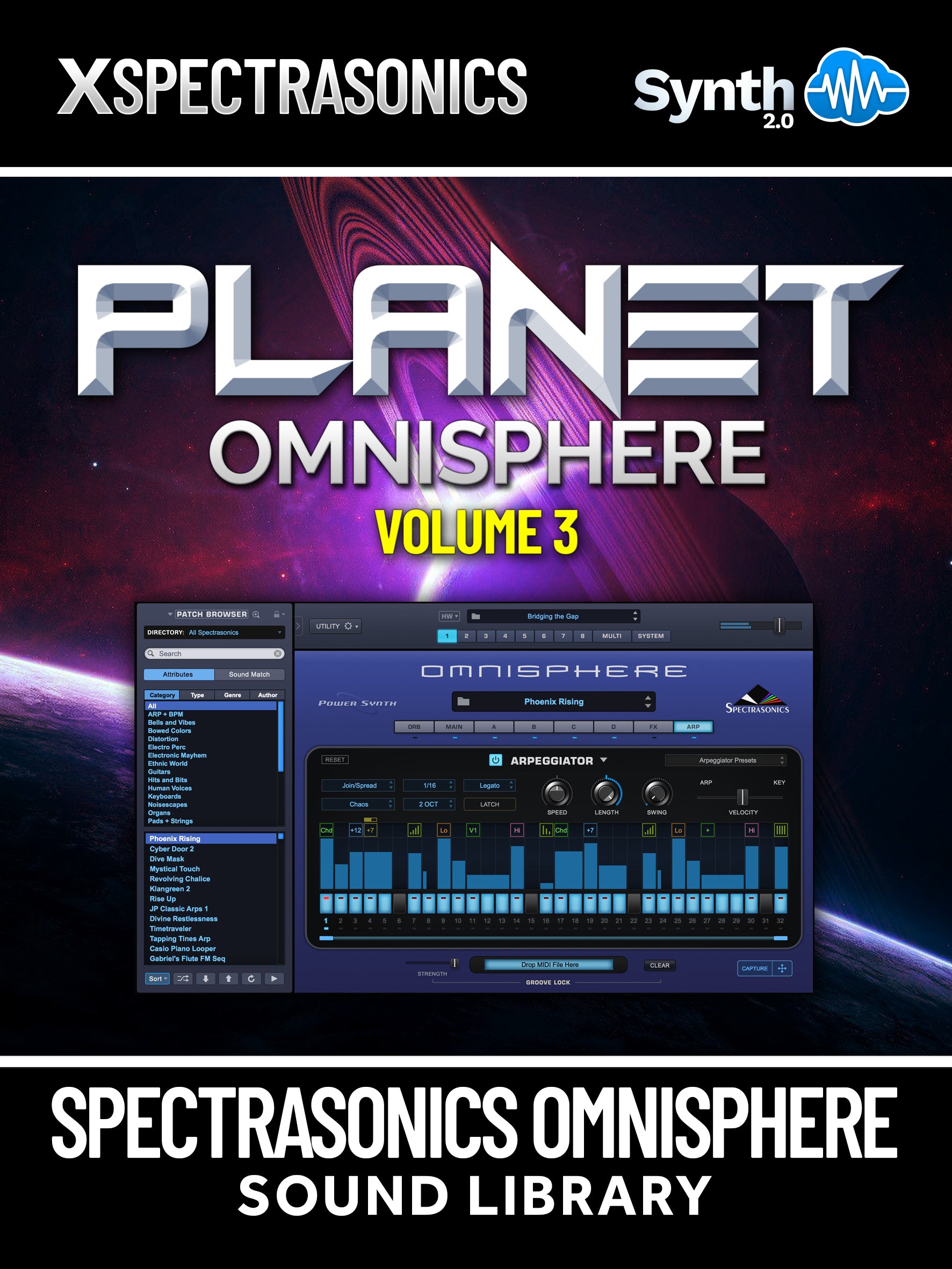 Planet Omnisphere 3 MkII Spectrasonics 16 presets – Synthcloud