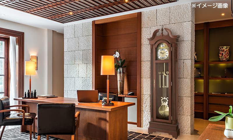 RHYTHM リズム ホールクロック 高感度電波（スリーウェイブ） 置き時計