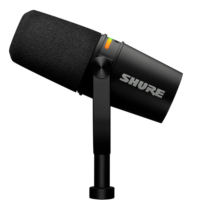 SHURE MV7+-K-J MV7+ ポッドキャストマイクロホン(ブラック) - 業務用